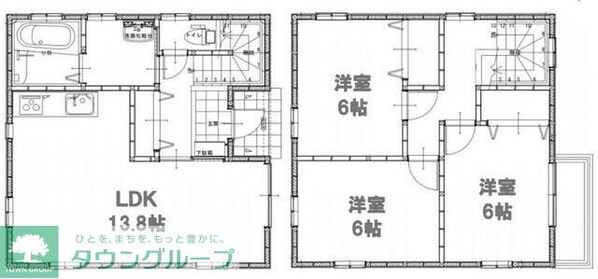 グランソフィア西町の物件間取画像